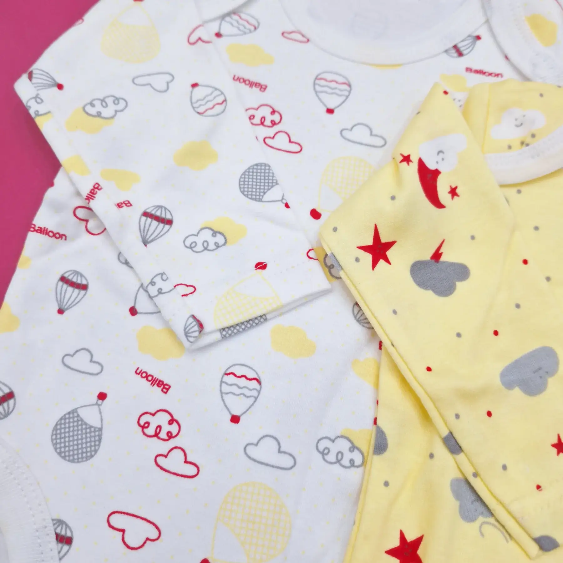 Pack of 3 Short Body Long Sleeves Bodysuits - Image 6