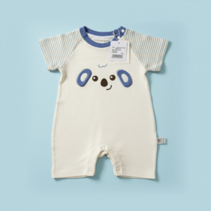 Imported Koala Print Cotton Summer Romper