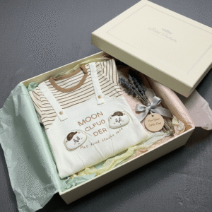 Imported Suspender Style Baby Romper – Bear Print Cotton Summer Newborn Outfit